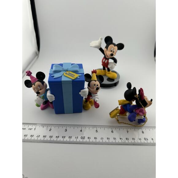 Assortment of Vintage Disney items Pop up box, Ornament, Figurine Mickey - Picture 12 of 12